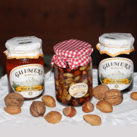 Pack of Honeys with nuts and dried fruits